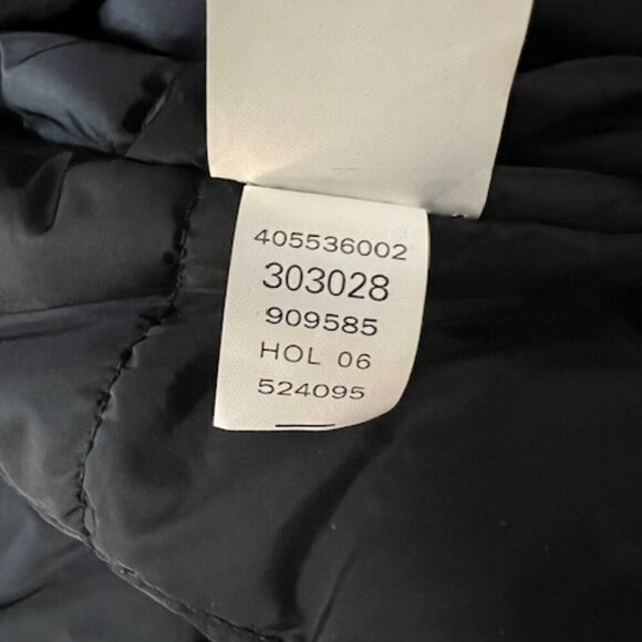 GAP Wool Blend Black & Gray Plaid Insulated Full Zip Jacket Coat Y2K Size XS - Picture 8 of 9